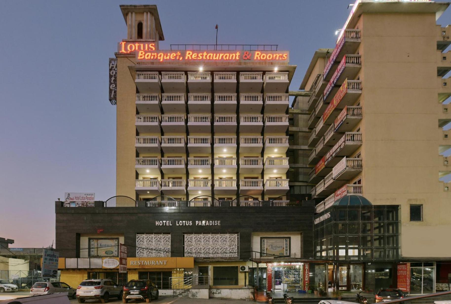 Hotel Lotus Paradise - Banquet & Dining - Near Murthal Sukhdev Rāi Exterior foto